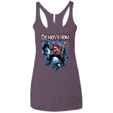 T-Shirts Vintage Purple / X-Small Demovenom Women's Triblend Racerback Tank
