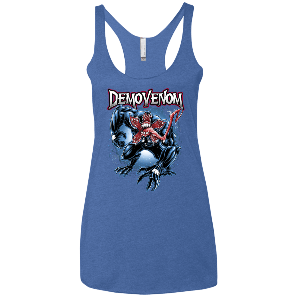 T-Shirts Vintage Royal / X-Small Demovenom Women's Triblend Racerback Tank
