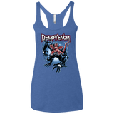 T-Shirts Vintage Royal / X-Small Demovenom Women's Triblend Racerback Tank