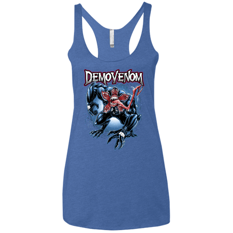 T-Shirts Vintage Royal / X-Small Demovenom Women's Triblend Racerback Tank