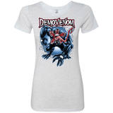 T-Shirts Heather White / S Demovenom Women's Triblend T-Shirt