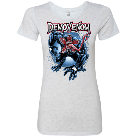 T-Shirts Heather White / S Demovenom Women's Triblend T-Shirt