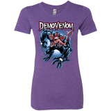 T-Shirts Purple Rush / S Demovenom Women's Triblend T-Shirt