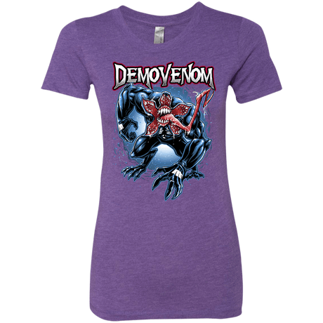 T-Shirts Purple Rush / S Demovenom Women's Triblend T-Shirt