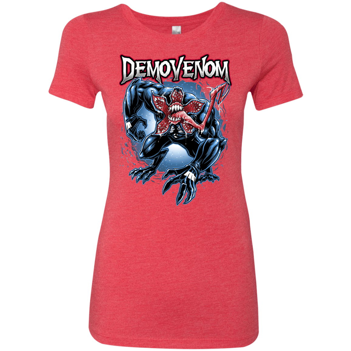 T-Shirts Vintage Red / S Demovenom Women's Triblend T-Shirt