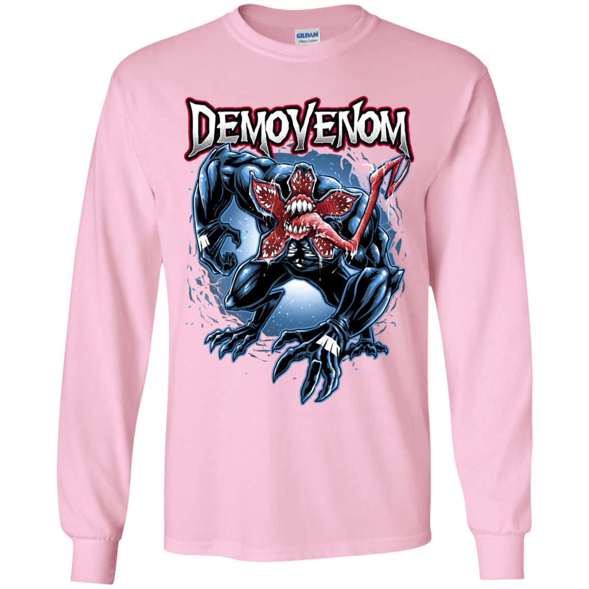 T-Shirts Light Pink / YS Demovenom Youth Long Sleeve T-Shirt