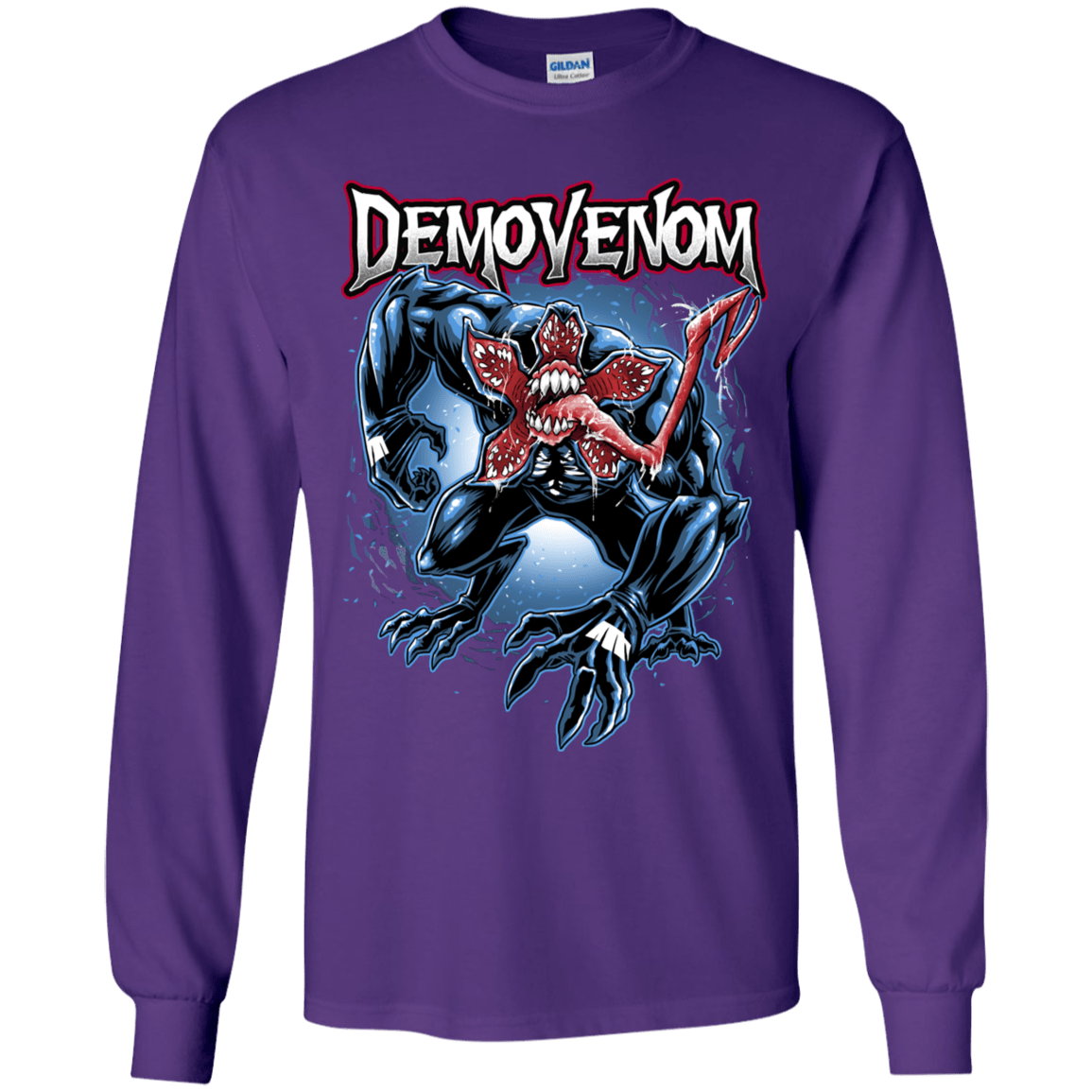 T-Shirts Purple / YS Demovenom Youth Long Sleeve T-Shirt