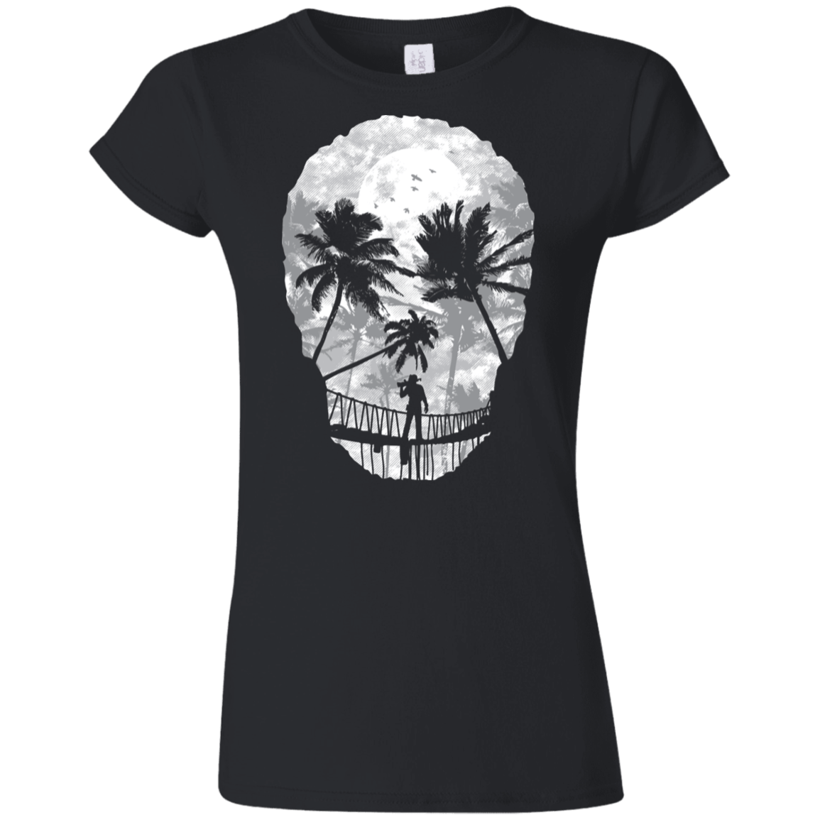 T-Shirts Black / S Desolate Death Junior Slimmer-Fit T-Shirt