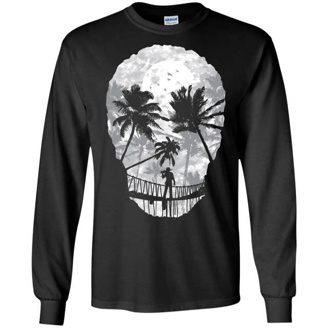 T-Shirts Black / S Desolate Death Men's Long Sleeve T-Shirt