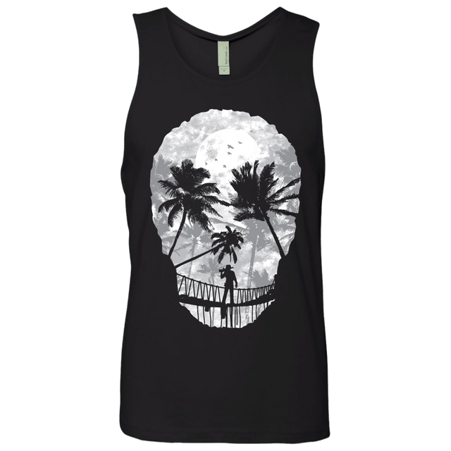 T-Shirts Black / S Desolate Death Men's Premium Tank Top