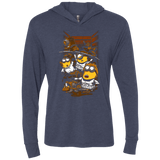 T-Shirts Vintage Navy / X-Small Despicable Rebels Triblend Long Sleeve Hoodie Tee