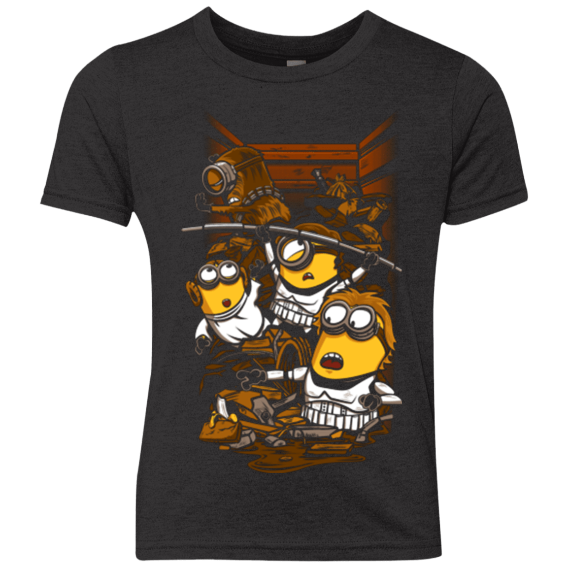 T-Shirts Vintage Black / YXS Despicable Rebels Youth Triblend T-Shirt