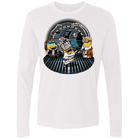 T-Shirts White / Small Despicable Training Men's Premium Long Sleeve