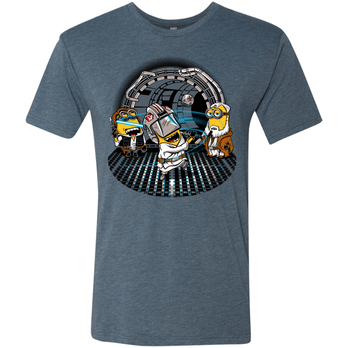 T-Shirts Indigo / Small Despicable Training Men's Triblend T-Shirt