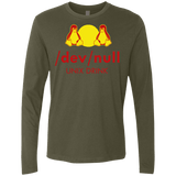 T-Shirts Military Green / Small Dev null Men's Premium Long Sleeve