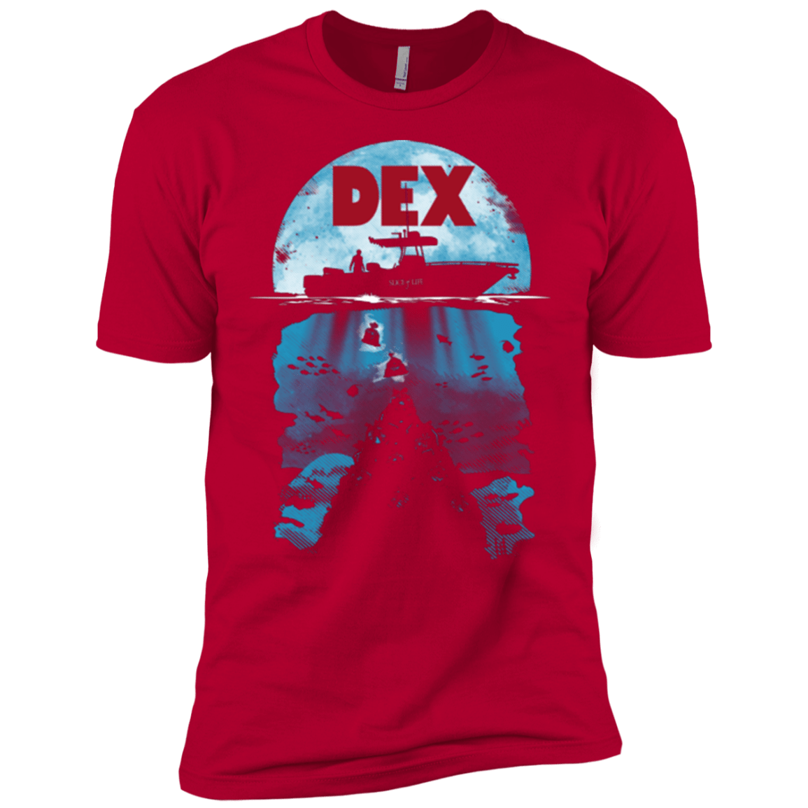 T-Shirts Red / YXS Dex Boys Premium T-Shirt
