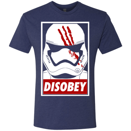 T-Shirts Vintage Navy / Small Disobey Men's Triblend T-Shirt