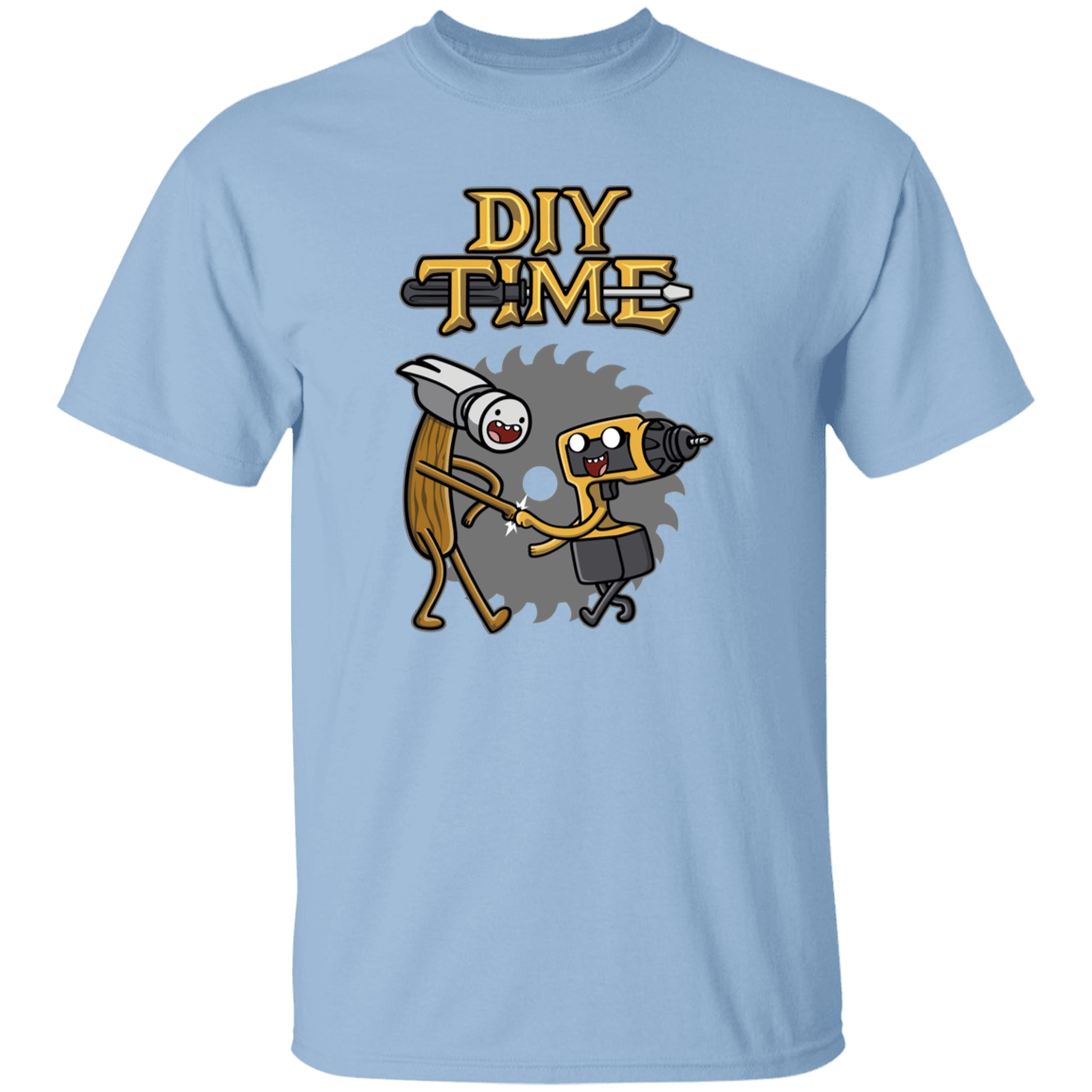 T-Shirts Light Blue / YXS DIY Time Youth T-Shirt