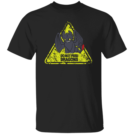 T-Shirts Black / S Do Not Feed Dragons T-Shirt