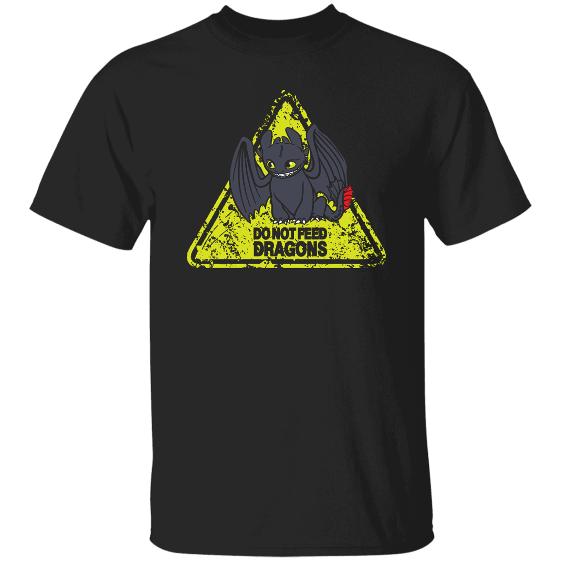 T-Shirts Black / S Do Not Feed Dragons T-Shirt