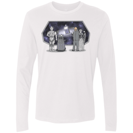 T-Shirts White / Small Doctor strikes back Men's Premium Long Sleeve
