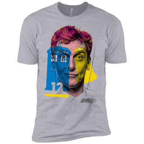 T-Shirts Heather Grey / YXS Doctor Warwhol 12 Boys Premium T-Shirt