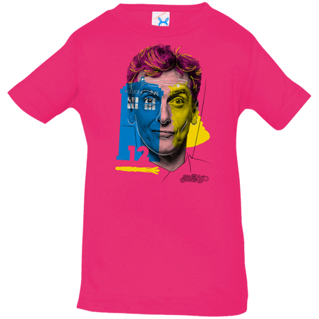 T-Shirts Hot Pink / 6 Months Doctor Warwhol 12 Infant Premium T-Shirt