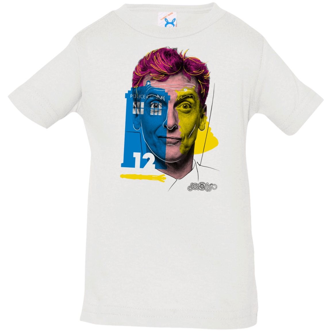 T-Shirts White / 6 Months Doctor Warwhol 12 Infant Premium T-Shirt