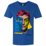 T-Shirts Royal / X-Small Doctor Warwhol 12 Men's Premium V-Neck