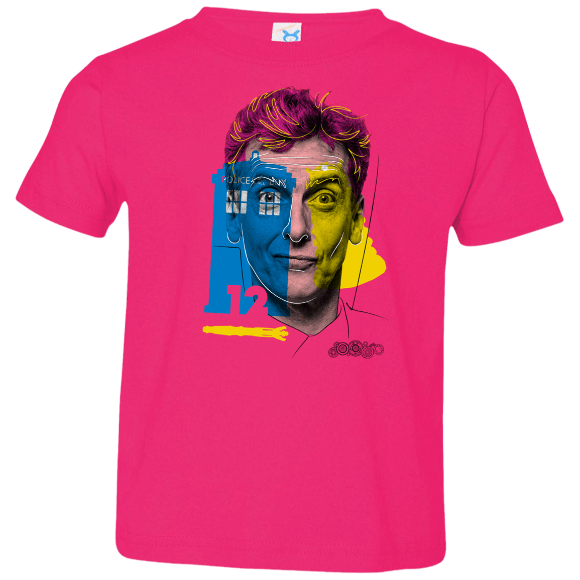 T-Shirts Hot Pink / 2T Doctor Warwhol 12 Toddler Premium T-Shirt