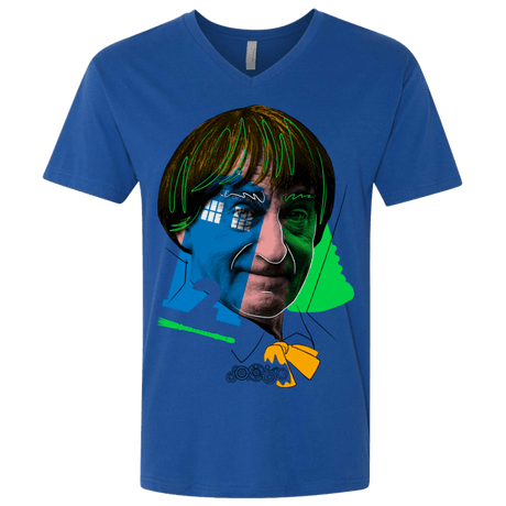 T-Shirts Royal / X-Small Doctor Warwhol 2 Men's Premium V-Neck