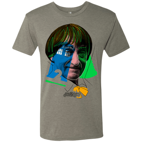 T-Shirts Venetian Grey / S Doctor Warwhol 2 Men's Triblend T-Shirt