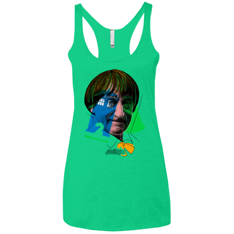 T-Shirts Envy / X-Small Doctor Warwhol 2 Women's Triblend Racerback Tank