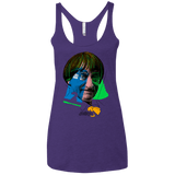 T-Shirts Purple Rush / X-Small Doctor Warwhol 2 Women's Triblend Racerback Tank