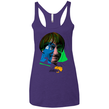 T-Shirts Purple Rush / X-Small Doctor Warwhol 2 Women's Triblend Racerback Tank