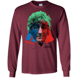 T-Shirts Maroon / S Doctor Warwhol 3 Men's Long Sleeve T-Shirt