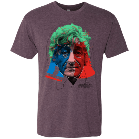 T-Shirts Vintage Purple / S Doctor Warwhol 3 Men's Triblend T-Shirt