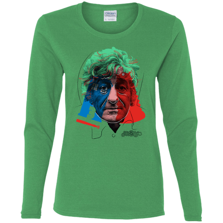 T-Shirts Irish Green / S Doctor Warwhol 3 Women's Long Sleeve T-Shirt