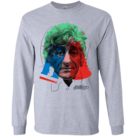 T-Shirts Sport Grey / YS Doctor Warwhol 3 Youth Long Sleeve T-Shirt