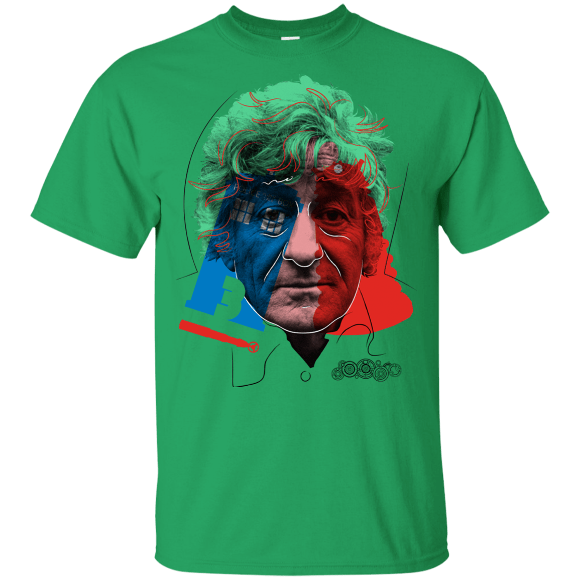 T-Shirts Irish Green / YXS Doctor Warwhol 3 Youth T-Shirt