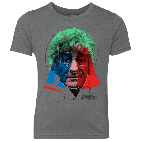 T-Shirts Premium Heather / YXS Doctor Warwhol 3 Youth Triblend T-Shirt