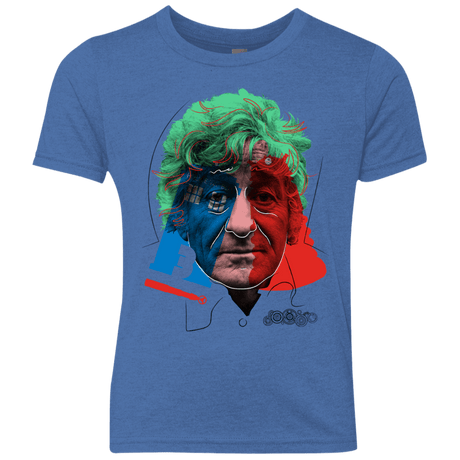 T-Shirts Vintage Royal / YXS Doctor Warwhol 3 Youth Triblend T-Shirt