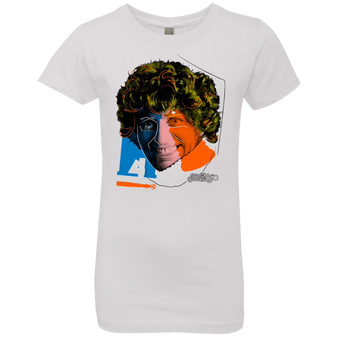 T-Shirts White / YXS Doctor Warwhol 4 Girls Premium T-Shirt