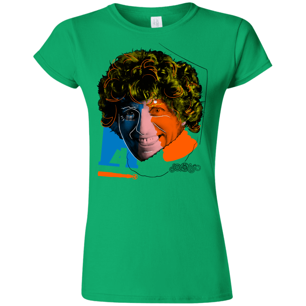 T-Shirts Irish Green / S Doctor Warwhol 4 Junior Slimmer-Fit T-Shirt
