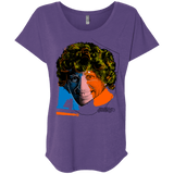 T-Shirts Purple Rush / X-Small Doctor Warwhol 4 Triblend Dolman Sleeve