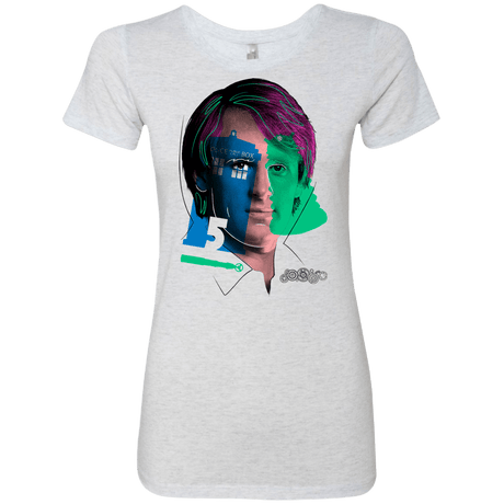 T-Shirts Heather White / S Doctor Warwhol 5 Women's Triblend T-Shirt