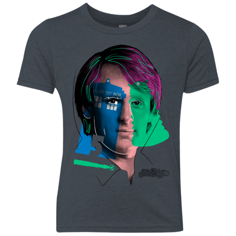 T-Shirts Vintage Navy / YXS Doctor Warwhol 5 Youth Triblend T-Shirt