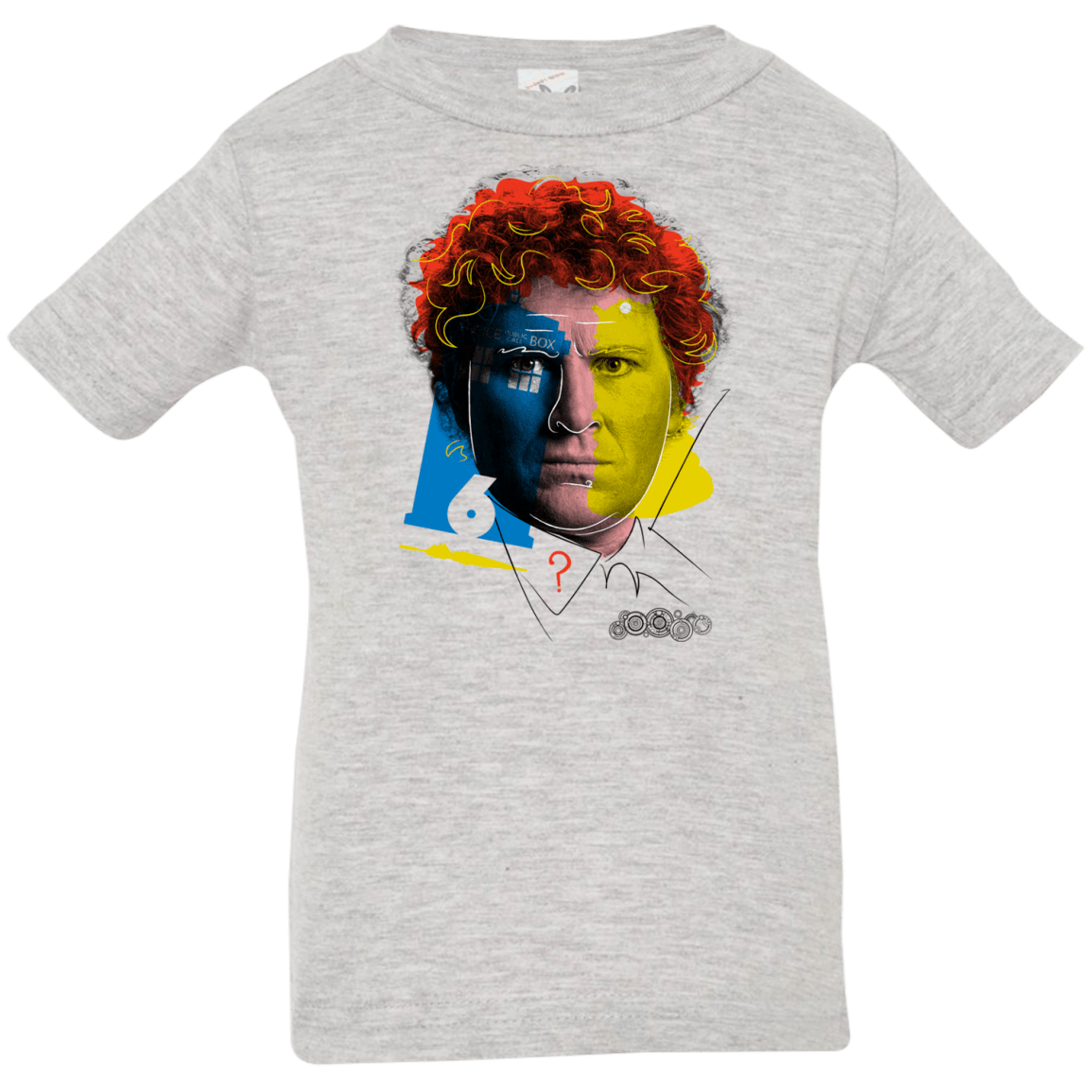 T-Shirts Heather Grey / 6 Months Doctor Warwhol 6 Infant Premium T-Shirt