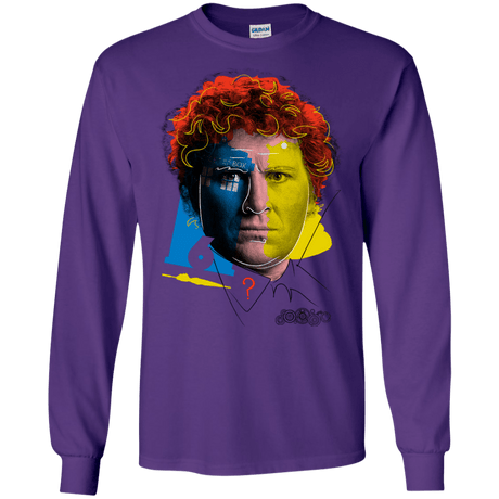T-Shirts Purple / S Doctor Warwhol 6 Men's Long Sleeve T-Shirt