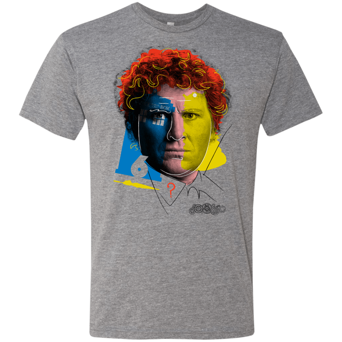 T-Shirts Premium Heather / S Doctor Warwhol 6 Men's Triblend T-Shirt